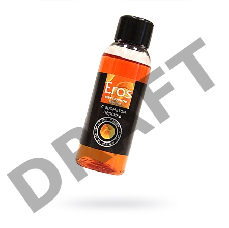 Масло массажное EROS c ароматом персика, 50 мл
