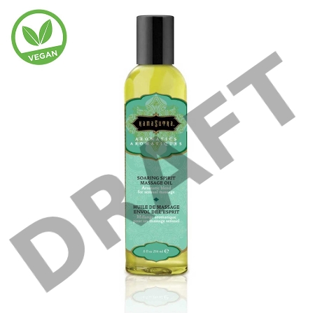 Массажное масло с освежающим цитрусовым ароматом Soaring Spirit - 236 мл.