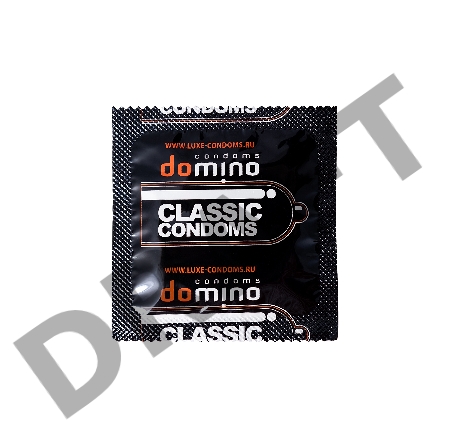 Презервативы Luxe  DOMINO CLASSIC Long action 6 шт, 18 см