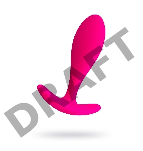 Анальная втулка ToDo by Toyfa Hub, силикон, розовая, 7,2 см, Ø 2 см