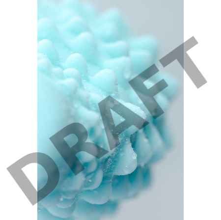 Мастурбатор A-Toys Flaff, TPE, бирюзовый, 8см, Ø 2,9 см