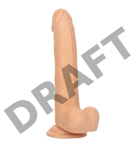 Телесный фаллоимитатор Size Queen 8 - 25,5 см.