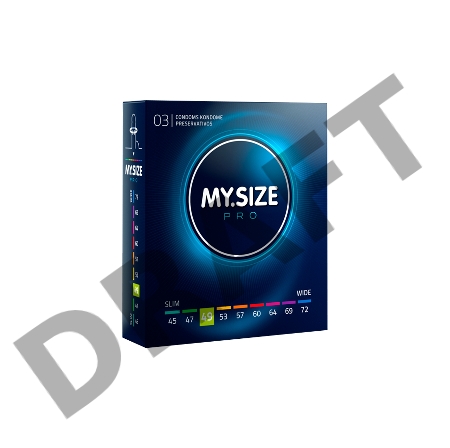 Презервативы  MY.SIZE №3 размер 49 (ширина 49mm)