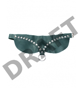 Изумрудный широкий ошейник Wide Emerald Collar