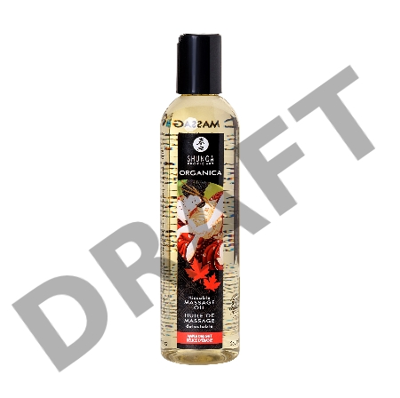 Масло для массажа Shunga Organica Maple Delight, возбуждающее, 240 мл