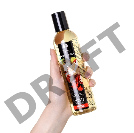 Масло для массажа Shunga Organica Maple Delight, возбуждающее, 240 мл