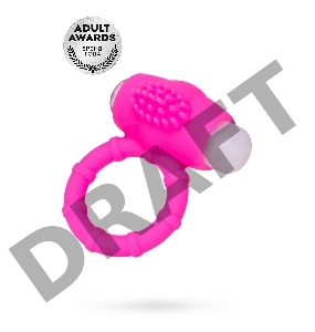 Эрекционное кольцо на пенис TOYFA  A-Toys Nevy, силикон, розовый, Ø 2,5 см