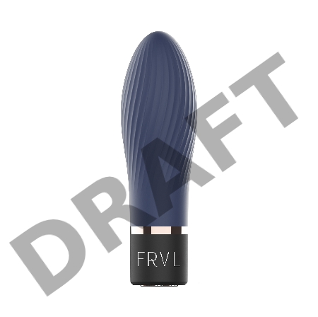 Мини вибратор Dalim, цвет тихоокеанский синий (SOLAR) (One Size)