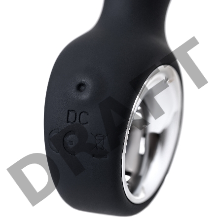 Анальный стимулятор POPO Pleasure by TOYFA Sagitta, силикон, черный, 9 см