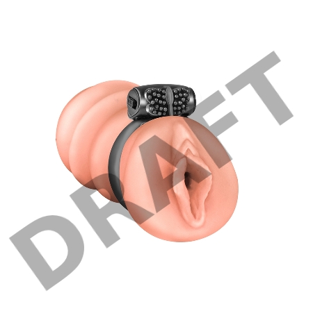 Мастурбатор с виброкольцом Satisfaction Magazine School mistress