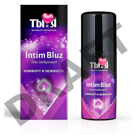 Гель-лубрикант Ты и Я IntimBluz для анального секса, 20 г
