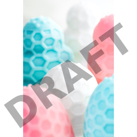 Мастурбатор A-Toys Flaff, TPE, белый, 8см, Ø 2,9 см