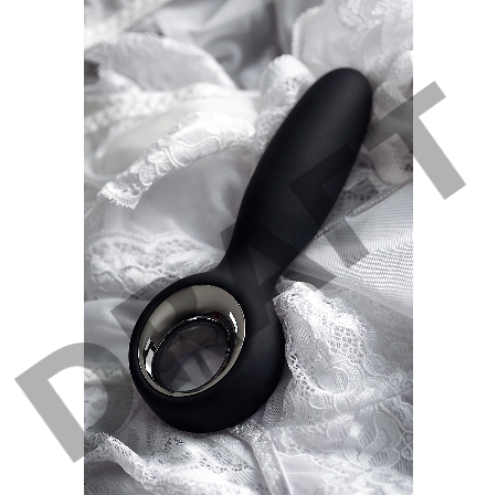 Анальный стимулятор POPO Pleasure by TOYFA Sagitta, силикон, черный, 9 см