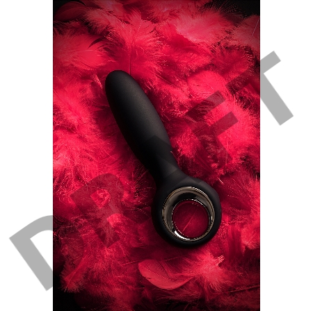 Анальный стимулятор POPO Pleasure by TOYFA Sagitta, силикон, черный, 9 см