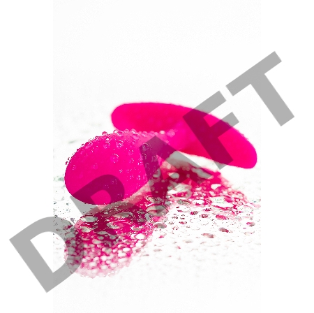 Анальная втулка ToDo by Toyfa Hub, силикон, розовая, 7,2 см, Ø 2 см