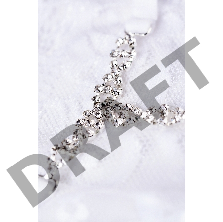 Трусики со стразами Joli Gina, белый, OS