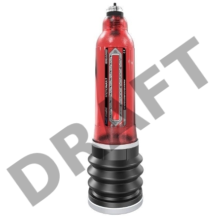 Гидропомпа Bathmate Hydromax 7 красная