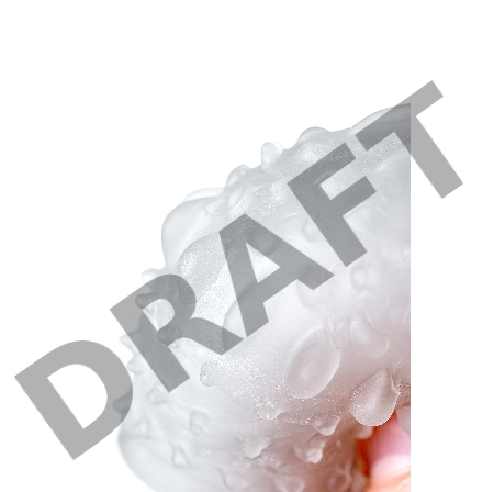 Мастурбатор Eromantica LOLO, TPE, белый, 7 см