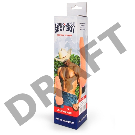 Фаллоимитатор с вибрацией REALISTIC COCK VIBE, L 195 мм D 37 мм