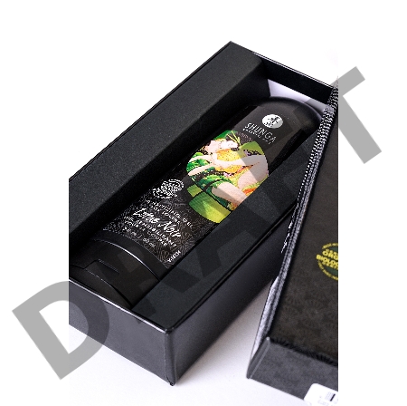Возбуждающий гель для влюбленных Shunga Lotus Noir, уникальная формула с L-аргинином, 60 мл.