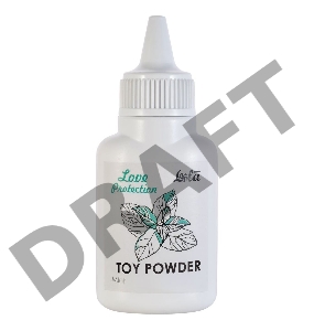 Пудра для игрушек Love Protection с ароматом мяты - 15 гр.