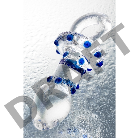 Анальная втулка Sexus Glass, стекло, прозрачная, 14 см, Ø 3,5 см