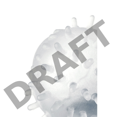 Аксессуар для эротического массажа Eromantica LOLO, силикон, белый, 7 см