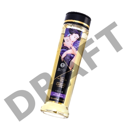 Масло для массажа Shunga Sensation, натуральное, возбуждающее, лаванда, 240 мл