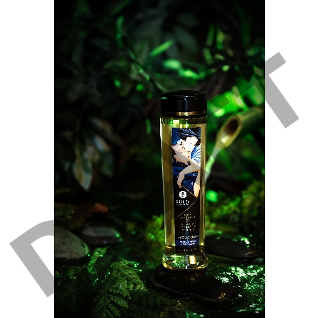 Масло для массажа Shunga Seduction Midnight flower, возбуждающее, 240 мл