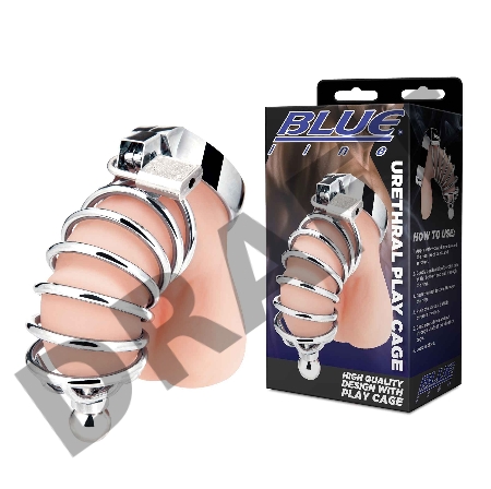 Металлическая клетка Urethral Play Cage