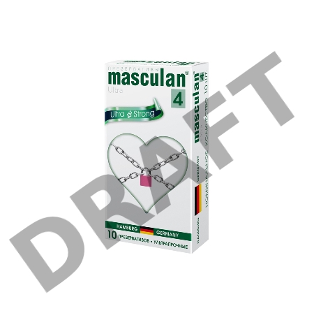 Презервативы Masculan Ultra 4,  10 шт.  Ультра прочные ШТ