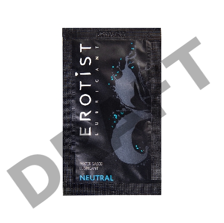 Лубрикант Erotist на водной основе NEUTRAL, нейтральный, саше, 4 мл