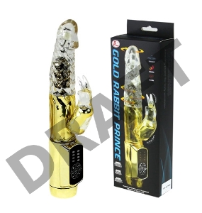 Вибромассажер ротатор с клиторальным стимулятором