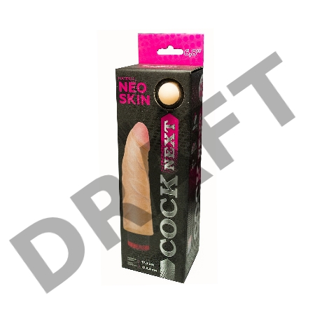 Вибромассажёр-реалистик COCK NEXT LoveToy, TPR, телесный, 17,5 см