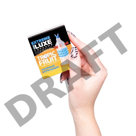 Презервативы Luxe EXTREME Убойный Бурильщик (Тропические фрукты)