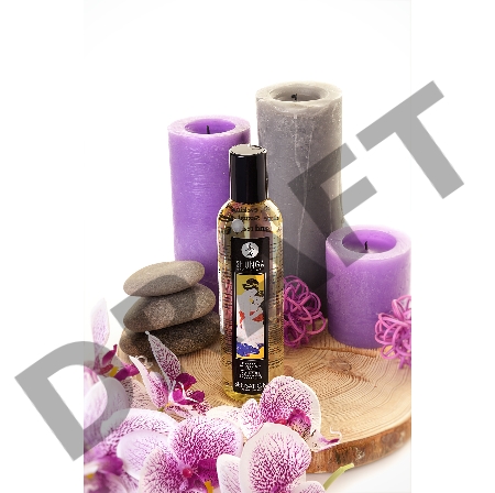 Масло для массажа Shunga Sensation, натуральное, возбуждающее, лаванда, 240 мл