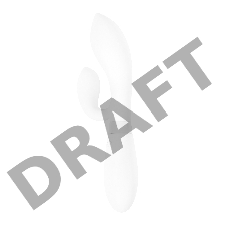 Белый вибратор-кролик Indeep Juna - 21,5 см.