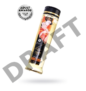 Масло для массажа Shunga Stimulation, натуральное, возбуждающее, персик, 240 мл