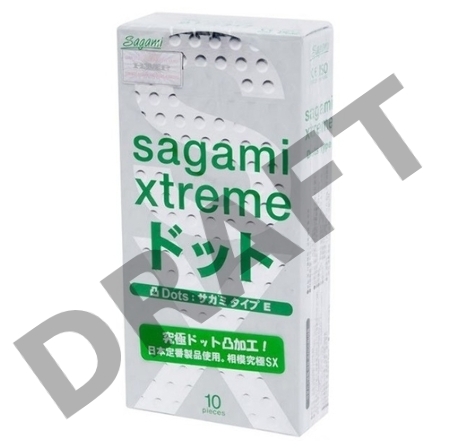 Презервативы латексные Sagami Xtreme Type-E №10