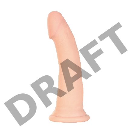 Ротатор TOYFA RealStick Elite ROTATE, TPR, телесный, 7 режимов ротации, 18,5 см