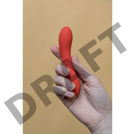 Мини вибратор Skadi, цвет Алый (SOLAR)