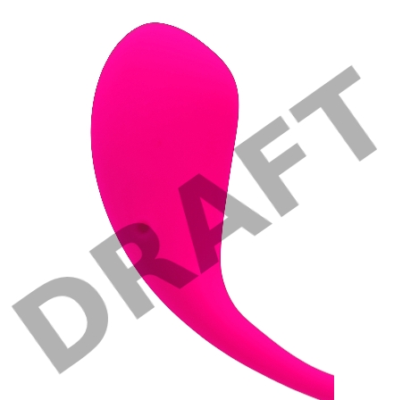 Виброяйцо LOVENSE Lush 2, силикон, розовый, 18 см