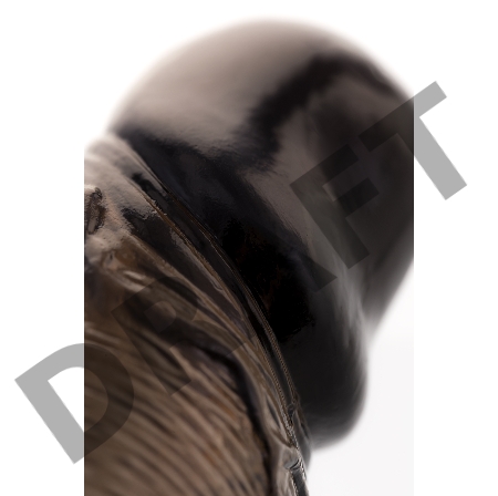 Насадка Toyfa XLover, для увеличения размера с кольцом и вибрацией, TPE, черная, 14.5 см