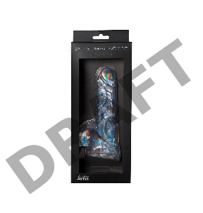 Прозрачный фаллоимитатор Oxygen - 17,5 см.