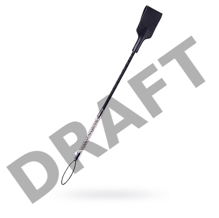 Стек TOYFA Theatre, кожаный, черный, 44 см