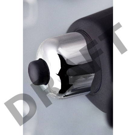 Стимулятор простаты Erotist First, силикон, черный, 14,4 см