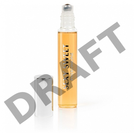 Парфюмированное средство для тела с феромонами Sexy Sweet с ароматом горячего шоколада - 10 мл.