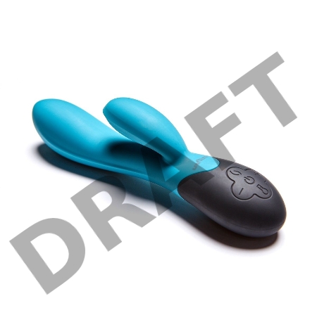 Нагреваемый вибратор с клиторальным отростком Perseus, цвет морская волна (INFINITE collection)