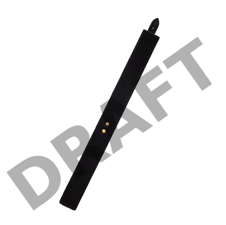 Ошейник TOYFA Theatre, PU кожа, красный, 41 см