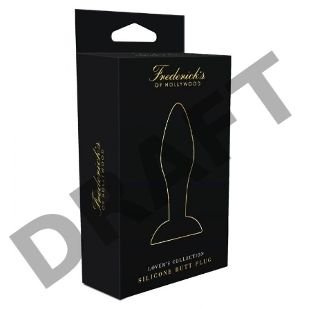 Черная силиконовая мини-пробка Silicone Butt Plug